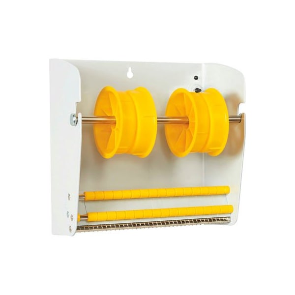 Box Packaging Manual Wall Mount Dispenser Up To 8-1/2 Width Labels 9L x 9W x 5H LDM850 - main